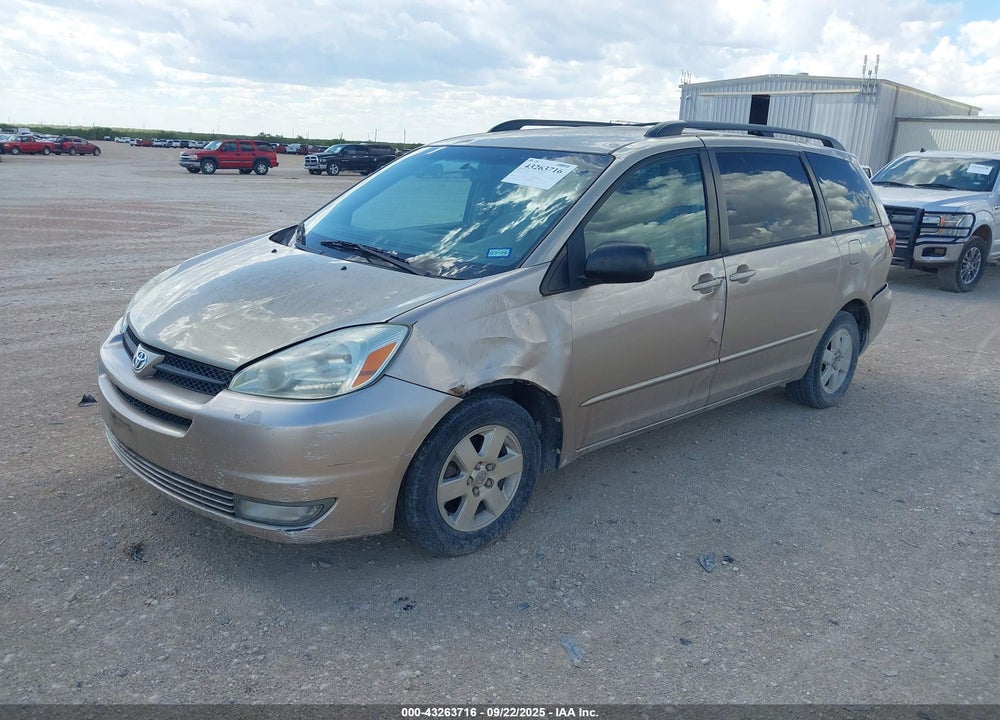 2005 TOYOTA SIENNA XLE VIN: 5TDZA22C95S308098