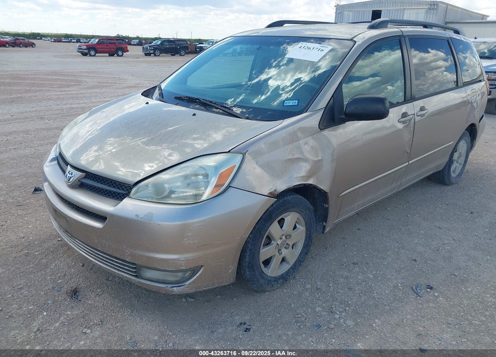 2005 TOYOTA SIENNA XLE VIN: 5TDZA22C95S308098