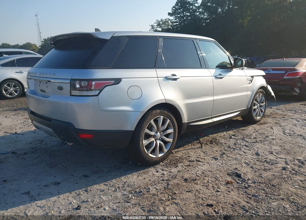 2016 LAND ROVER RANGE ROVER SPORT VIN: SALWR2KF3GA550657