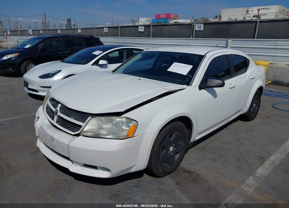 2010 DODGE AVENGER VIN: 1B3CC4FBXAN184583