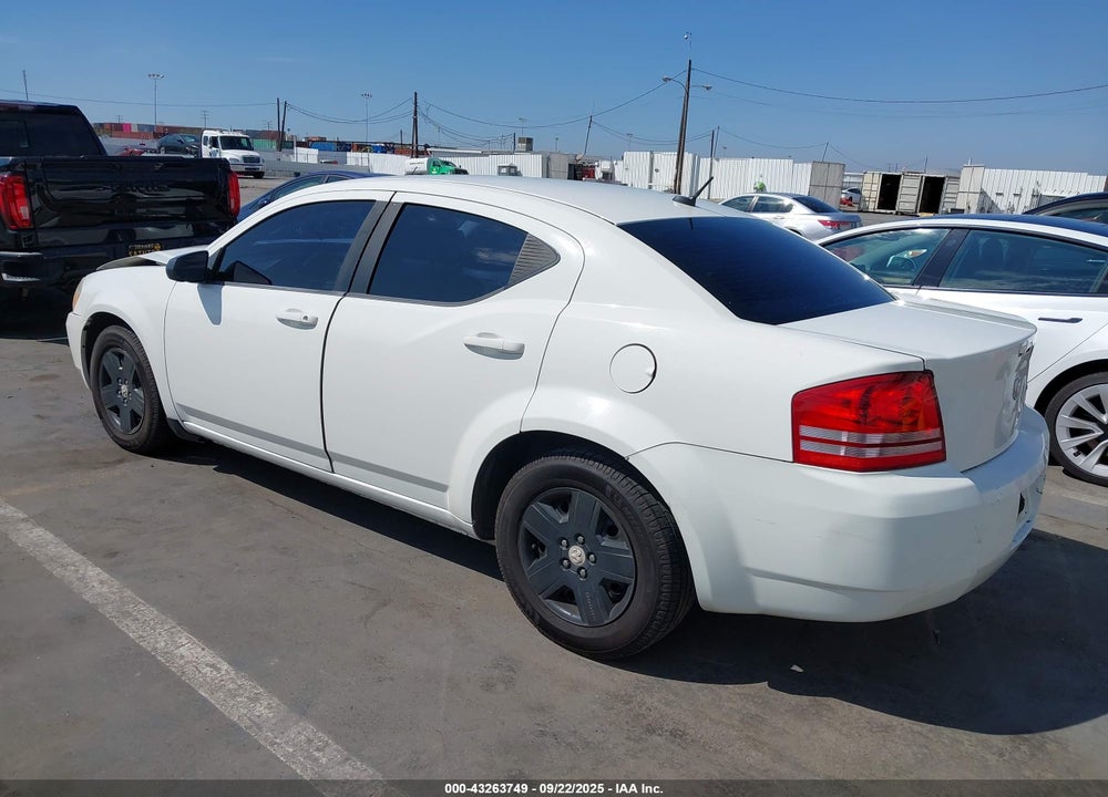 2010 DODGE AVENGER VIN: 1B3CC4FBXAN184583