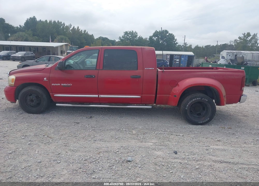 2006 DODGE RAM 3500 LARAMIE VIN: 3D7ML49C06G259479