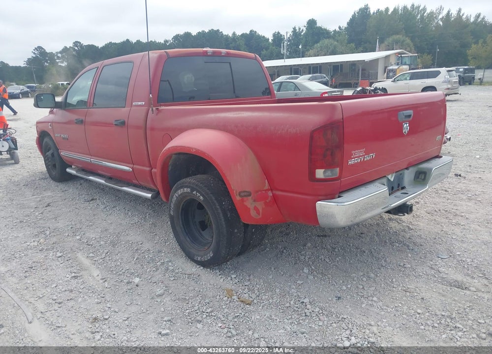 2006 DODGE RAM 3500 LARAMIE VIN: 3D7ML49C06G259479