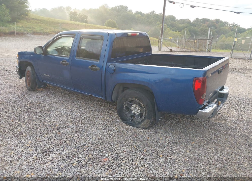 2005 CHEVROLET COLORADO LS VIN: 1GCCS138158212154