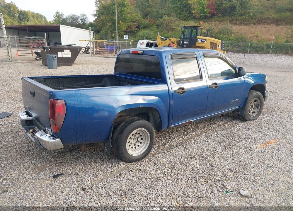 2005 CHEVROLET COLORADO LS VIN: 1GCCS138158212154