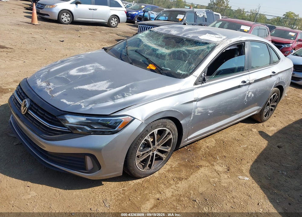 2023 VOLKSWAGEN JETTA 1.5T SPORT VIN: 3VWBM7BU3PM028353