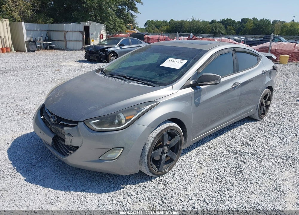 2011 HYUNDAI ELANTRA LIMITED (ULSAN PLANT) VIN: KMHDH4AE4BU135582