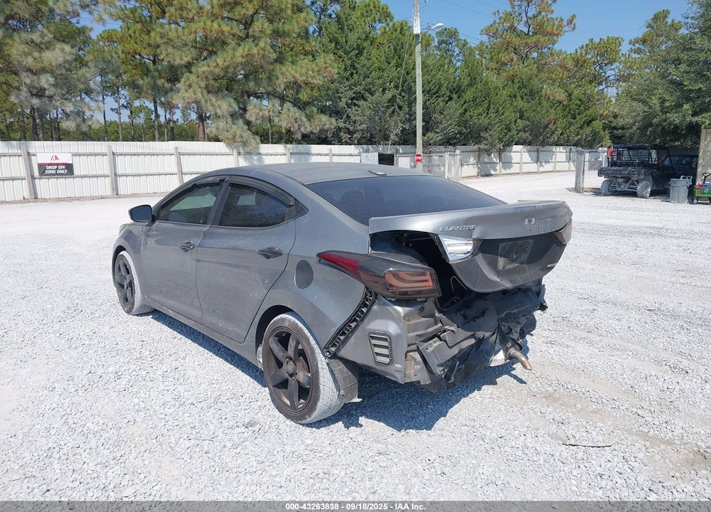 2011 HYUNDAI ELANTRA LIMITED (ULSAN PLANT) VIN: KMHDH4AE4BU135582
