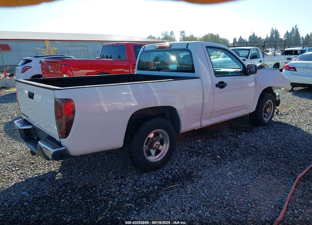 2007 CHEVROLET COLORADO WORK TRUCK VIN: 1GCCS149578136948