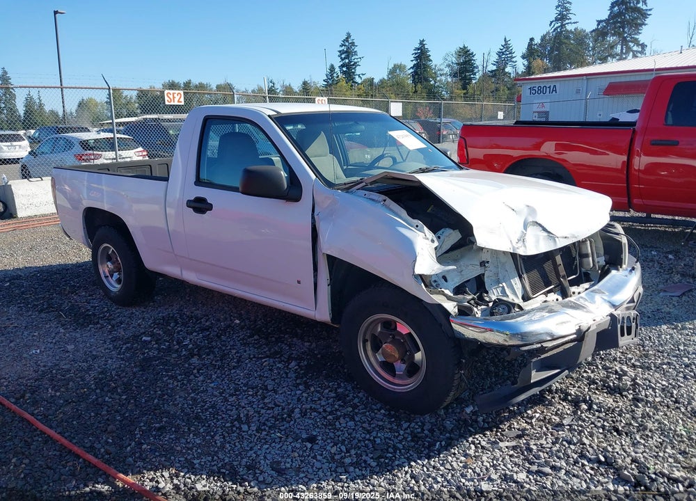 2007 CHEVROLET COLORADO WORK TRUCK VIN: 1GCCS149578136948