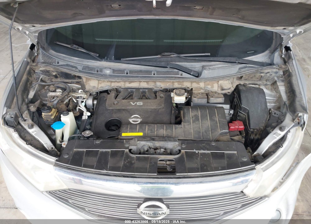 2013 NISSAN QUEST SV VIN: JN8AE2KP6D9068207