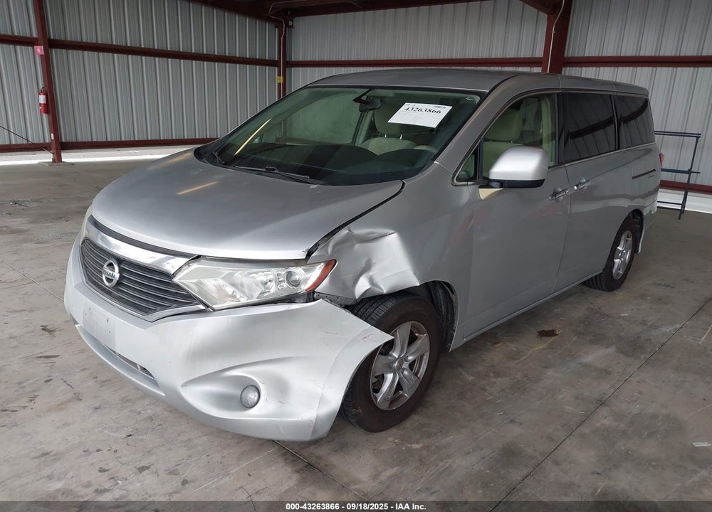 2013 NISSAN QUEST SV VIN: JN8AE2KP6D9068207