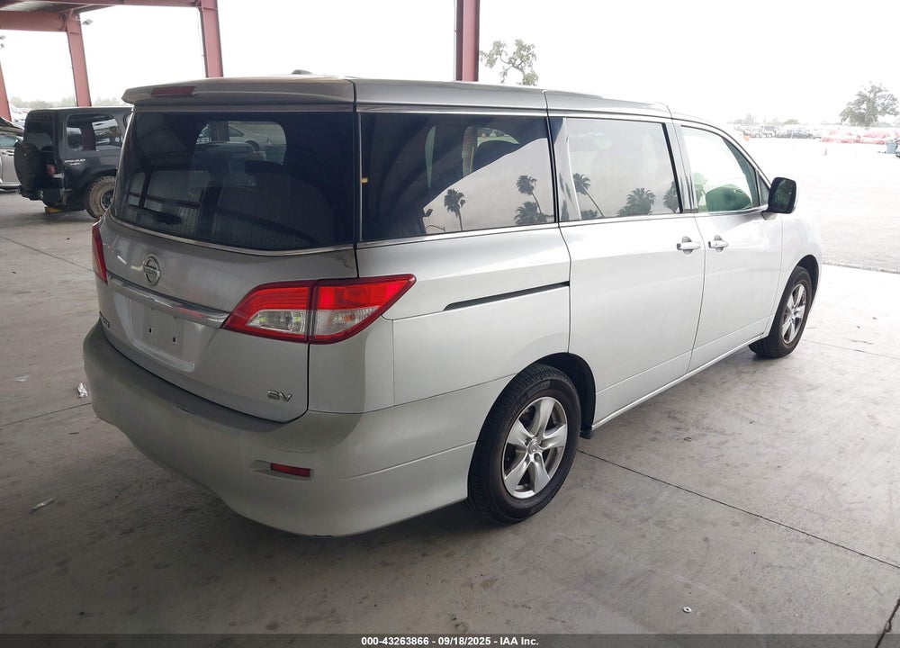 2013 NISSAN QUEST SV VIN: JN8AE2KP6D9068207