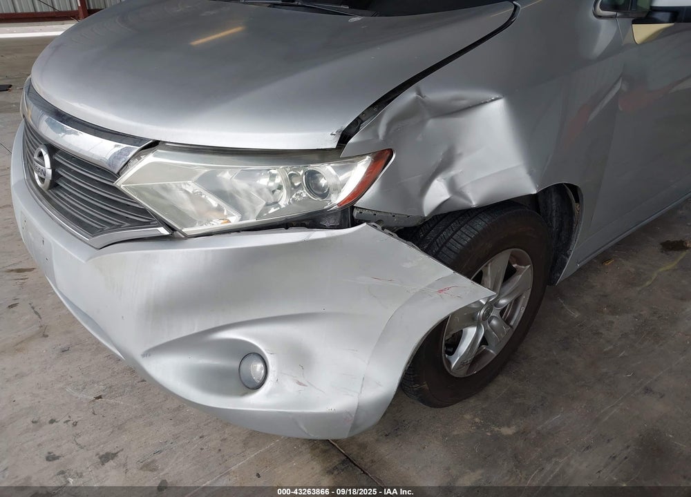 2013 NISSAN QUEST SV VIN: JN8AE2KP6D9068207