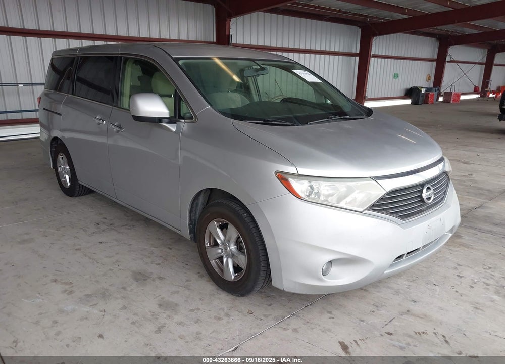 2013 NISSAN QUEST SV VIN: JN8AE2KP6D9068207