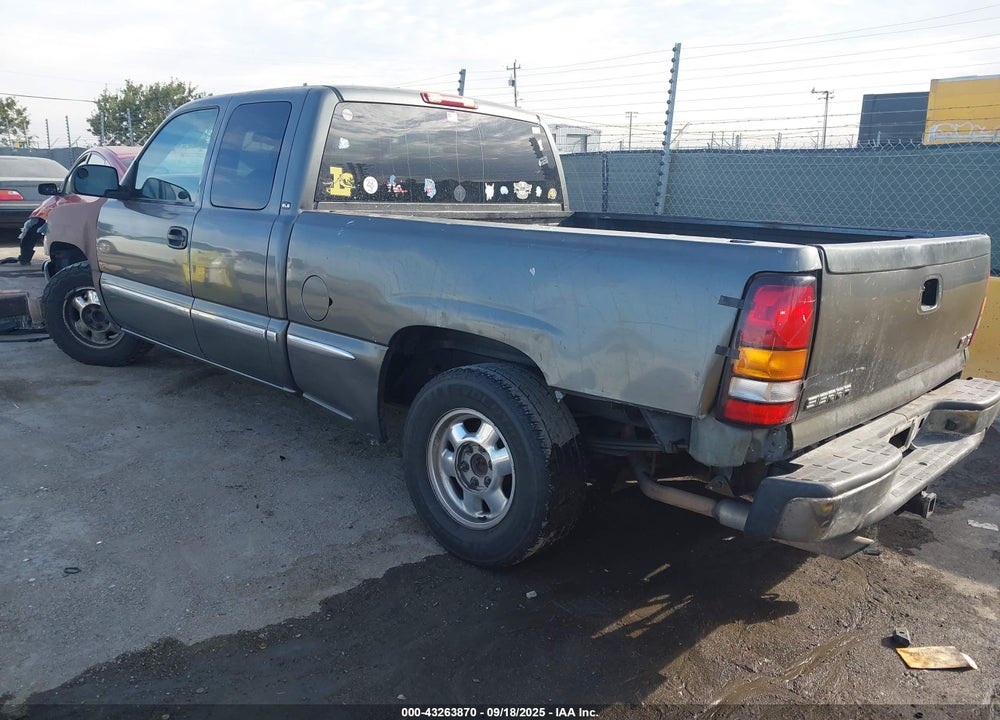 2000 GMC SIERRA 1500 SLE VIN: 1GTEC19T8YZ343095
