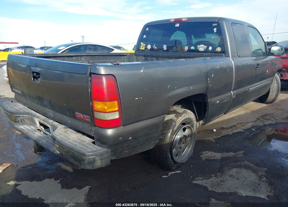 2000 GMC SIERRA 1500 SLE VIN: 1GTEC19T8YZ343095