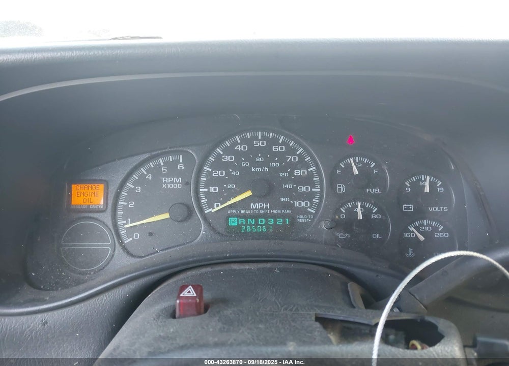 2000 GMC SIERRA 1500 SLE VIN: 1GTEC19T8YZ343095