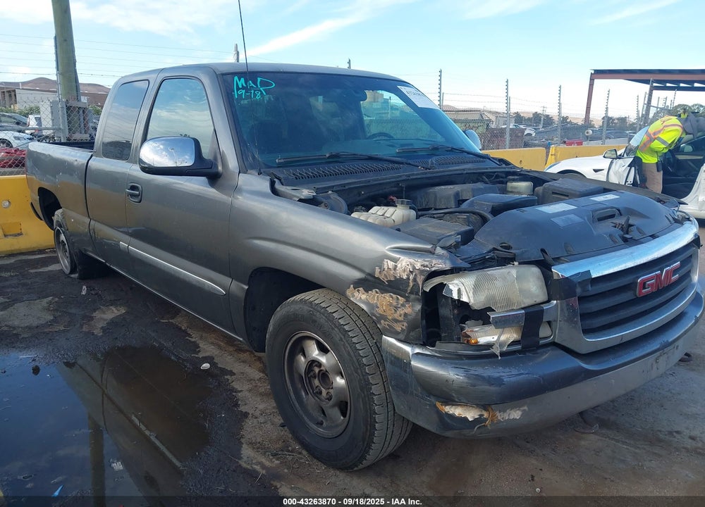 2000 GMC SIERRA 1500 SLE VIN: 1GTEC19T8YZ343095