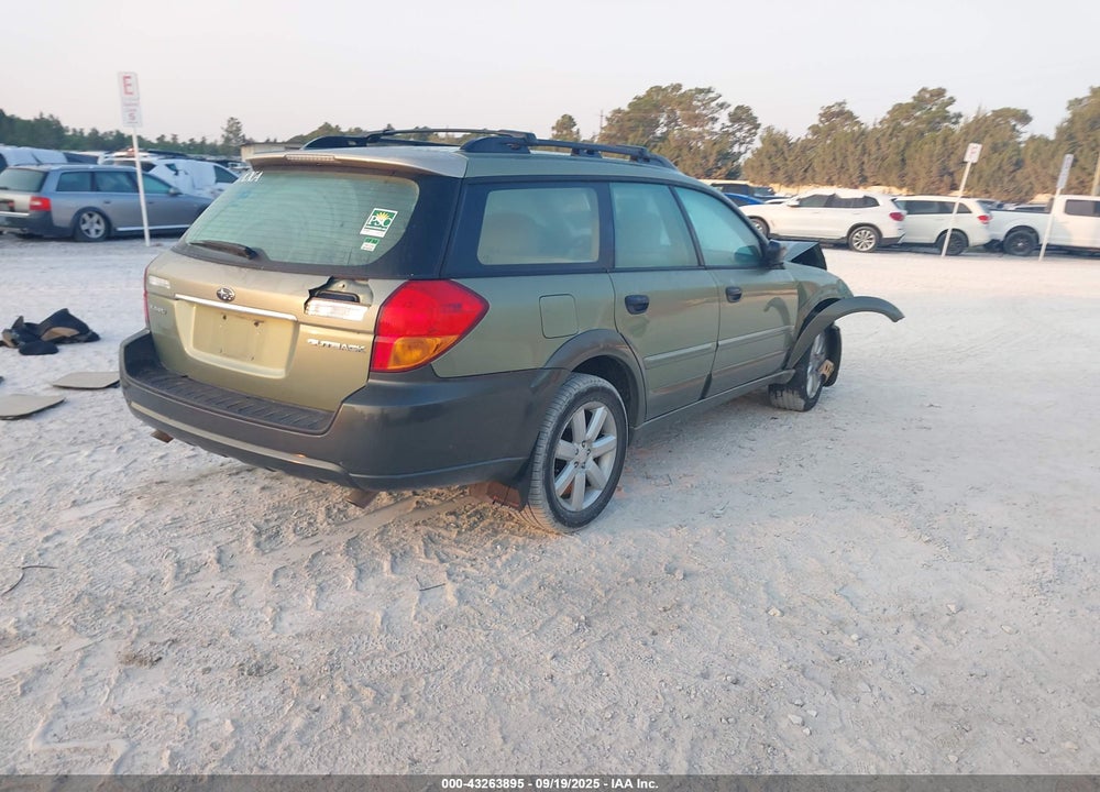 2006 SUBARU OUTBACK VIN: 4S4BP61C067318602