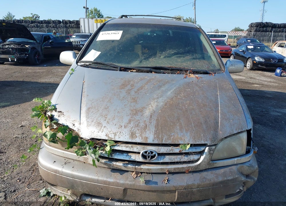 2001 TOYOTA SIENNA LE/XLE VIN: 4T3ZF13C81U322318