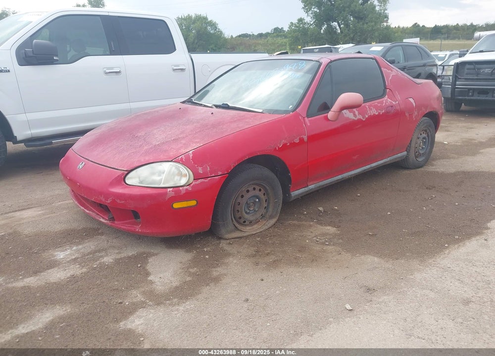 1997 HONDA DEL SOL SI VIN: JHMEH6263VS002810