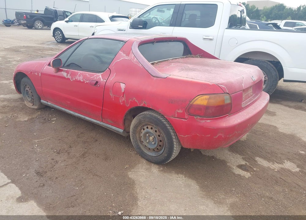 1997 HONDA DEL SOL SI VIN: JHMEH6263VS002810