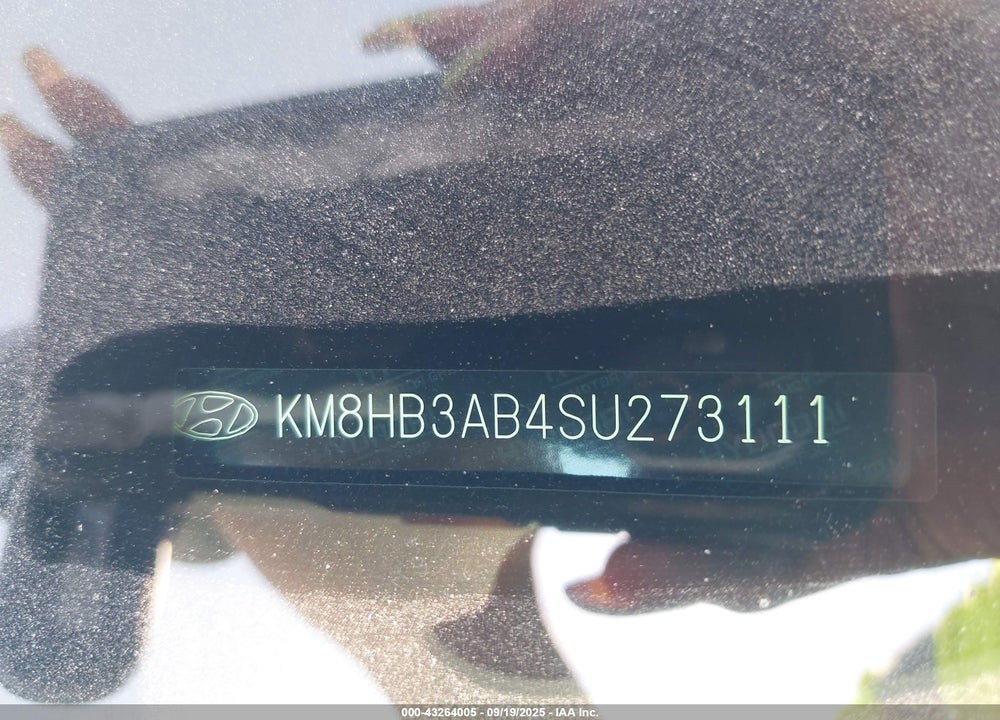 2025 HYUNDAI KONA SEL VIN: KM8HB3AB4SU273111