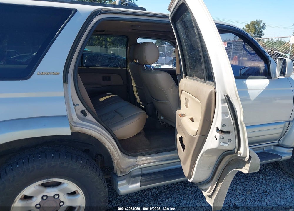 1997 TOYOTA 4RUNNER SR5 V6 LIMITED VIN: JT3HN87R8V0095667