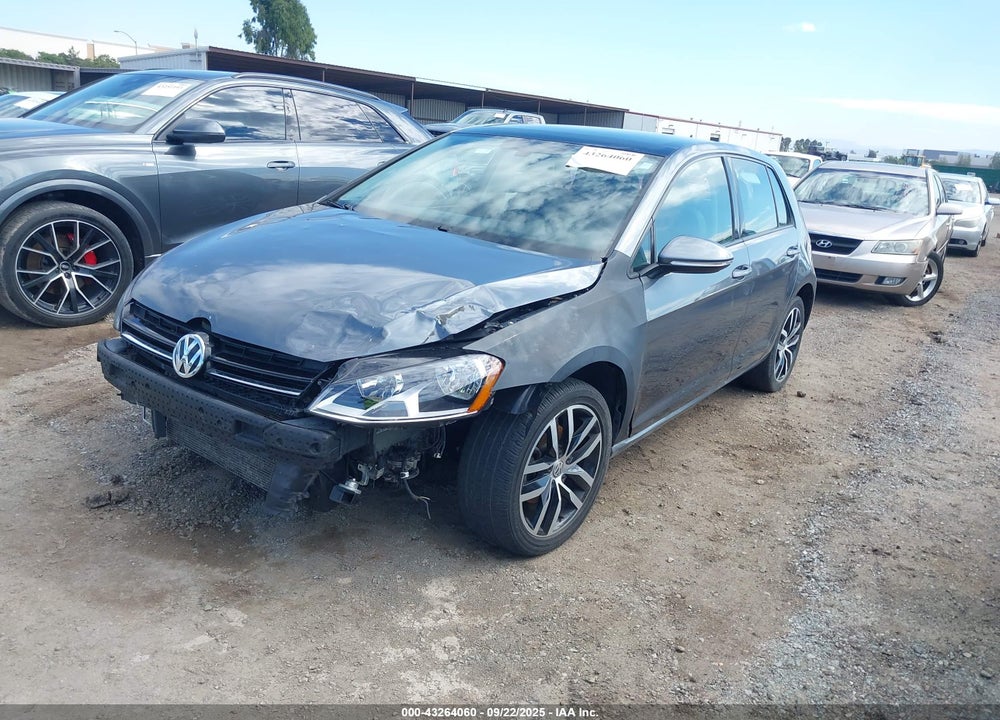2017 VOLKSWAGEN GOLF TSI S 4-DOOR/TSI SE 4-DOOR/TSI SEL 4-DOOR/TSI WOLFSBURG EDITION 4-DOOR VIN: 3VW217AUXHM069123