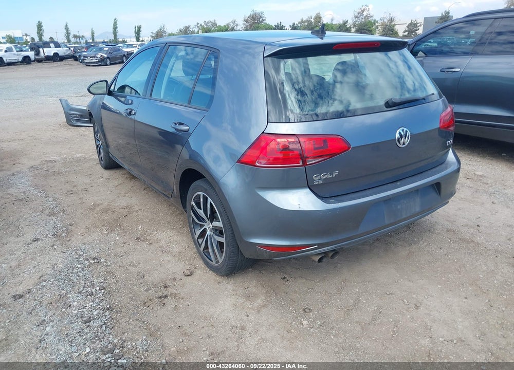 2017 VOLKSWAGEN GOLF TSI S 4-DOOR/TSI SE 4-DOOR/TSI SEL 4-DOOR/TSI WOLFSBURG EDITION 4-DOOR VIN: 3VW217AUXHM069123