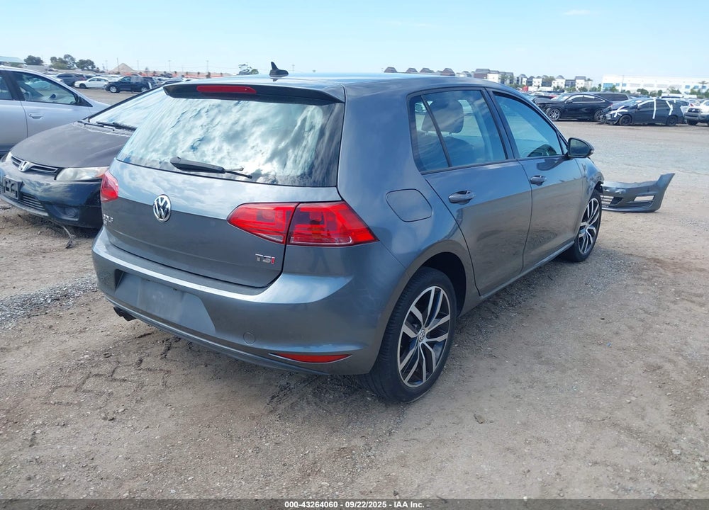 2017 VOLKSWAGEN GOLF TSI S 4-DOOR/TSI SE 4-DOOR/TSI SEL 4-DOOR/TSI WOLFSBURG EDITION 4-DOOR VIN: 3VW217AUXHM069123