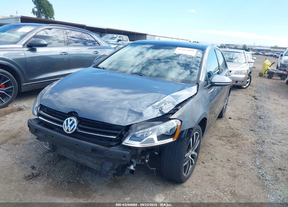 2017 VOLKSWAGEN GOLF TSI S 4-DOOR/TSI SE 4-DOOR/TSI SEL 4-DOOR/TSI WOLFSBURG EDITION 4-DOOR VIN: 3VW217AUXHM069123