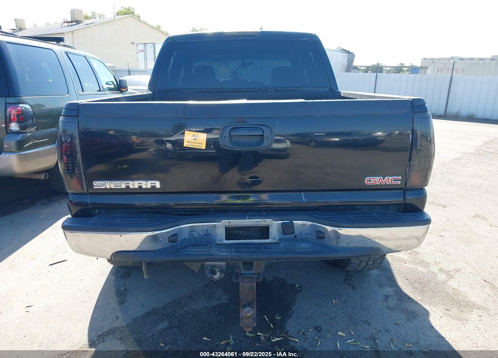 2007 GMC SIERRA 1500 CLASSIC SLE1 VIN: 2GTEC13Z171122197