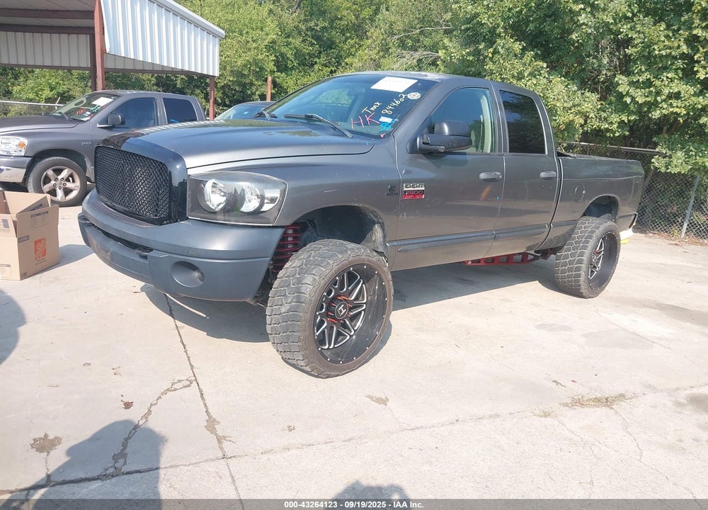 2007 DODGE RAM 2500 SLT/TRX4 OFF ROAD/SPORT/POWER WAGON VIN: 3D7KS28A67G844602