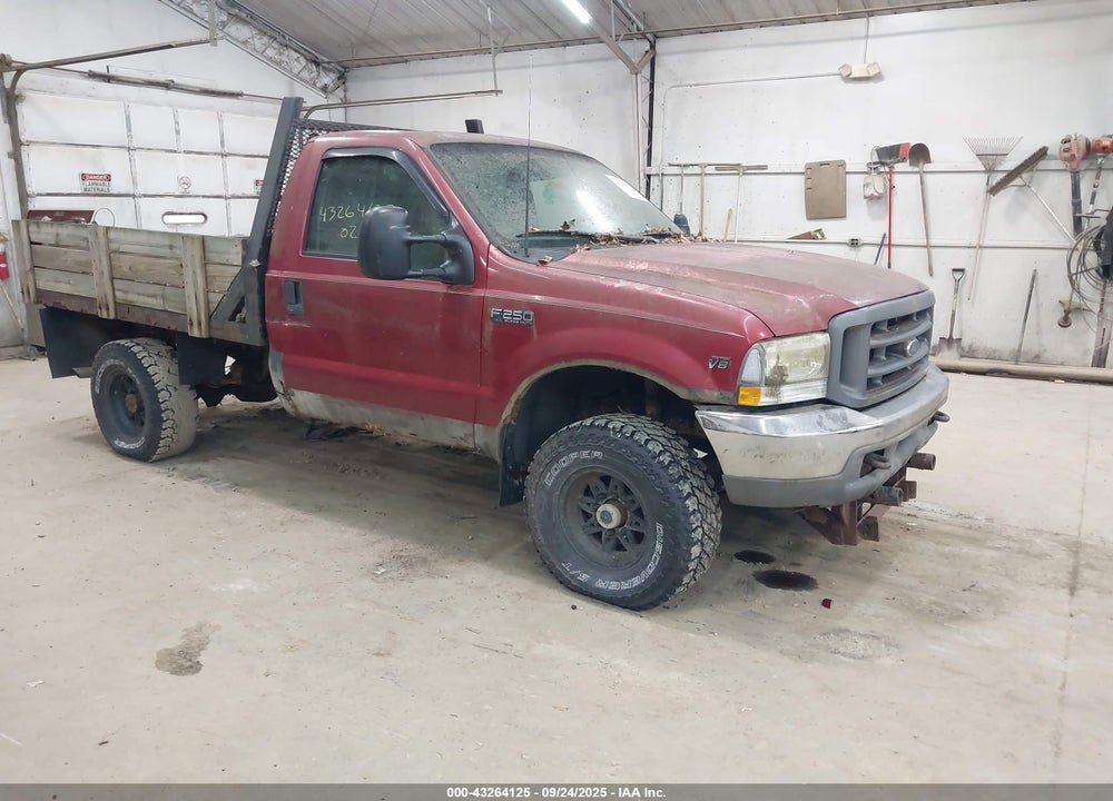 2002 FORD F-250 XL/XLT VIN: 1FTNF21L72ED15246