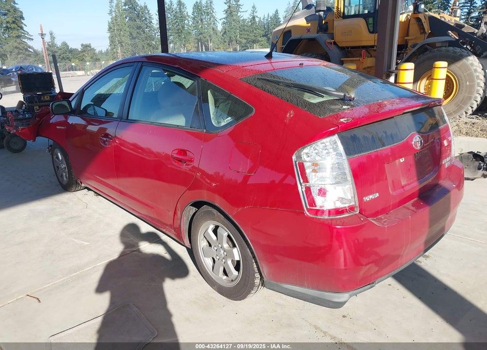 2008 TOYOTA PRIUS VIN: JTDKB20U783372026