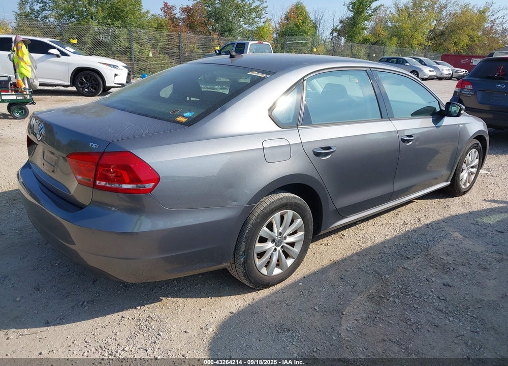 2015 VOLKSWAGEN PASSAT VIN: 1VWAS7A32FC060446