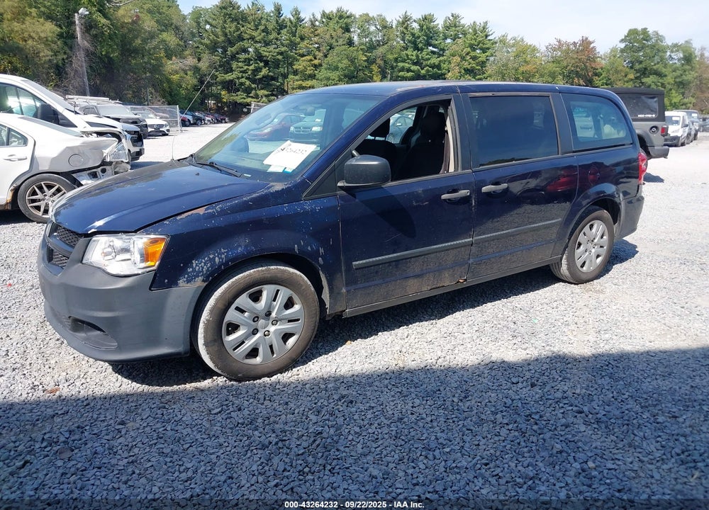 2014 DODGE GRAND CARAVAN VIN: 2C4RDGBG0ER331995
