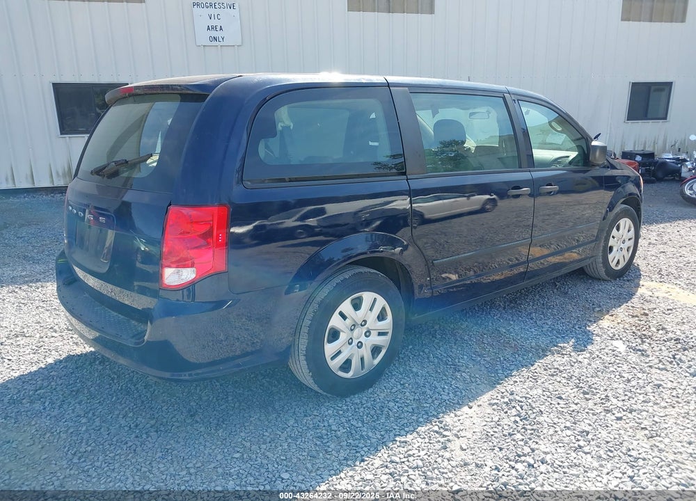 2014 DODGE GRAND CARAVAN VIN: 2C4RDGBG0ER331995