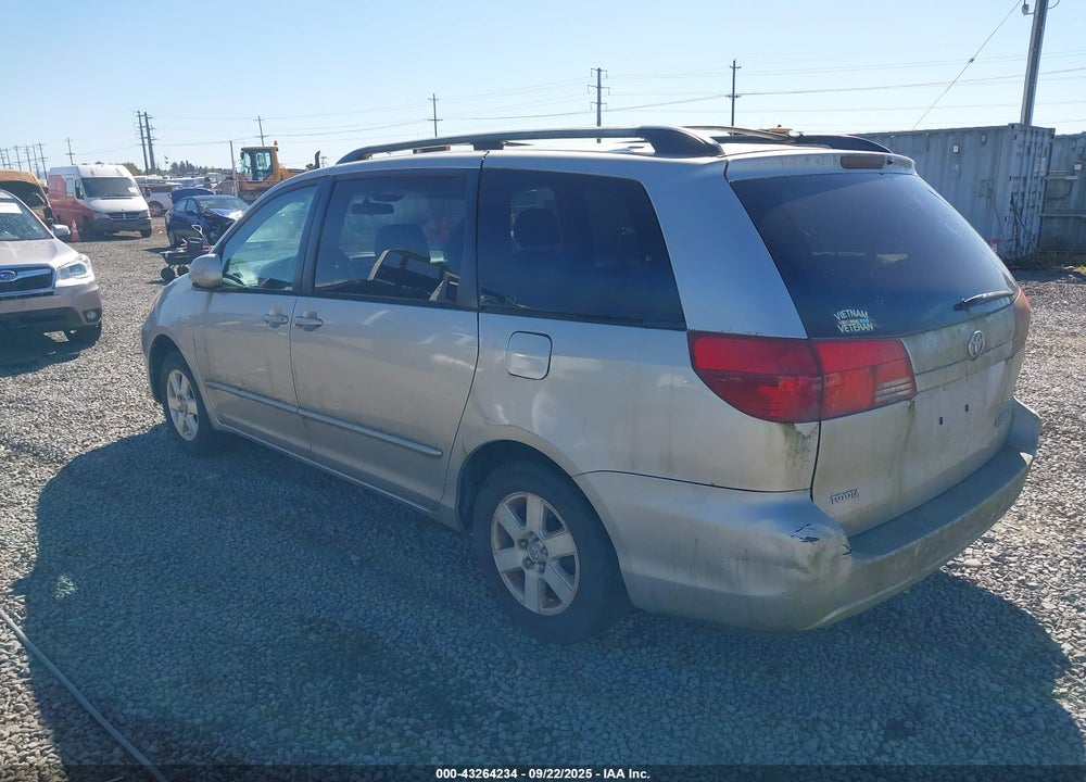 2004 TOYOTA SIENNA XLE VIN: 5TDZA22C84S181231