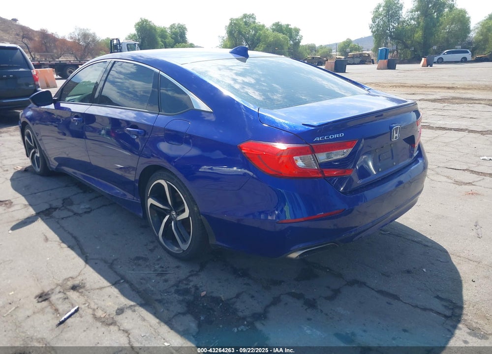 2019 HONDA ACCORD SPORT VIN: 1HGCV1F37KA099727