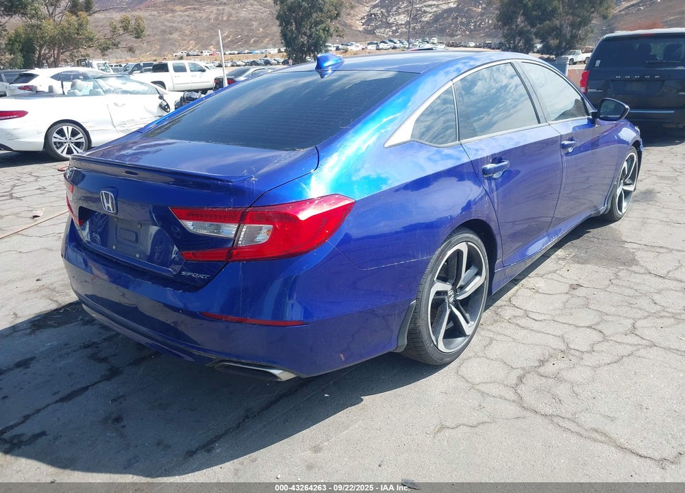 2019 HONDA ACCORD SPORT VIN: 1HGCV1F37KA099727