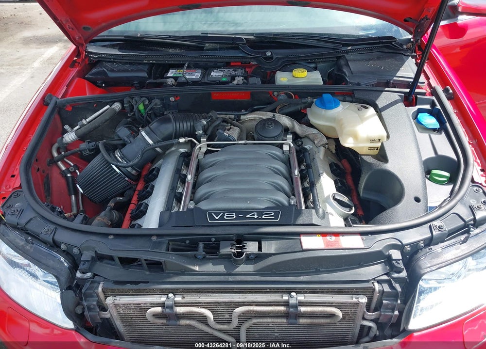 2004 AUDI S4 4.2 VIN: WAUPL68E64A099705