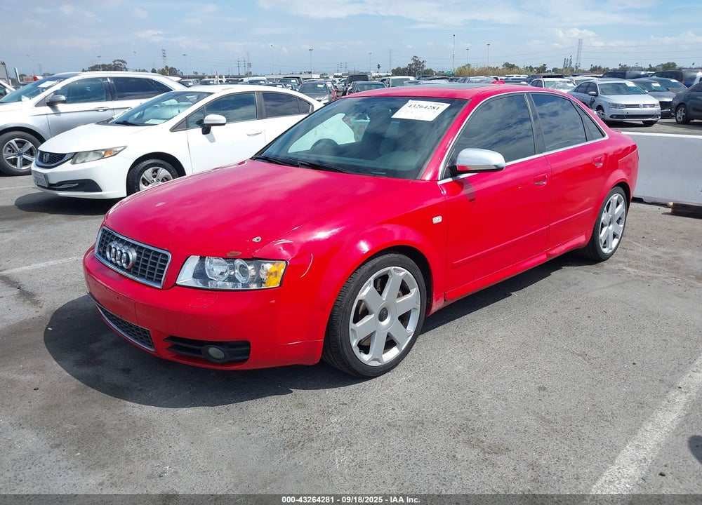 2004 AUDI S4 4.2 VIN: WAUPL68E64A099705