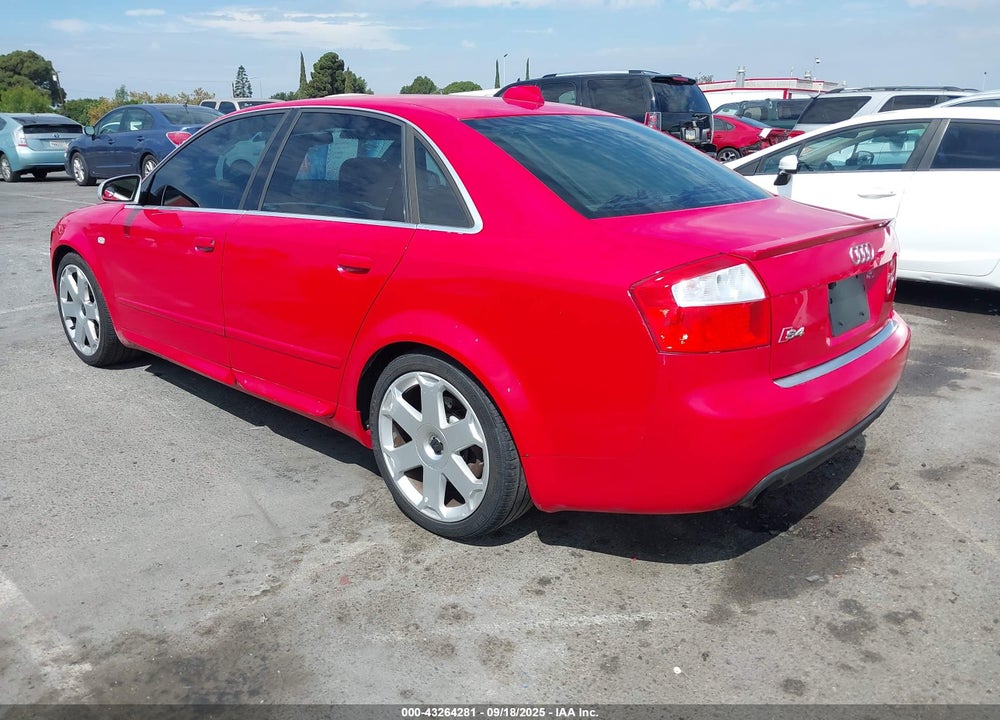 2004 AUDI S4 4.2 VIN: WAUPL68E64A099705