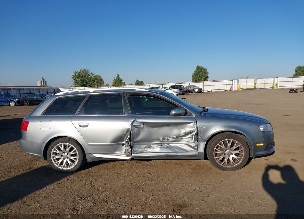 2008 AUDI A4 VIN: WAUKF78E48A167741