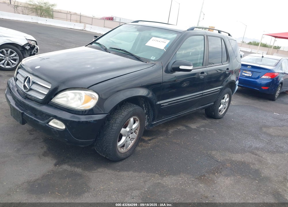 2003 MERCEDES-BENZ ML 350 VIN: 4JGAB57E43A454887