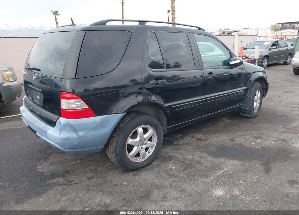 2003 MERCEDES-BENZ ML 350 VIN: 4JGAB57E43A454887
