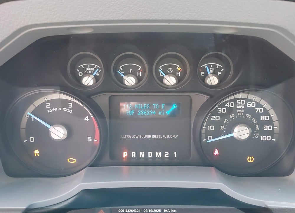 2011 FORD F-250 XLT VIN: 1FT7W2BT9BEB91990